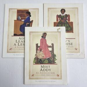 Set of 3 American Girl Addy Series Paperback Books First Editions Vintage 1993